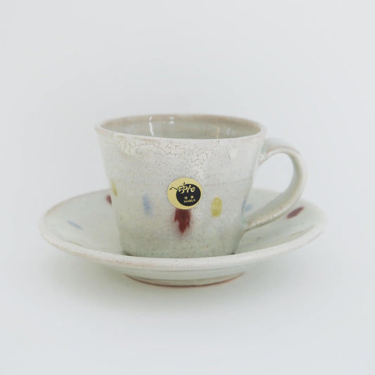 Viola Coffee Cup and Saucer