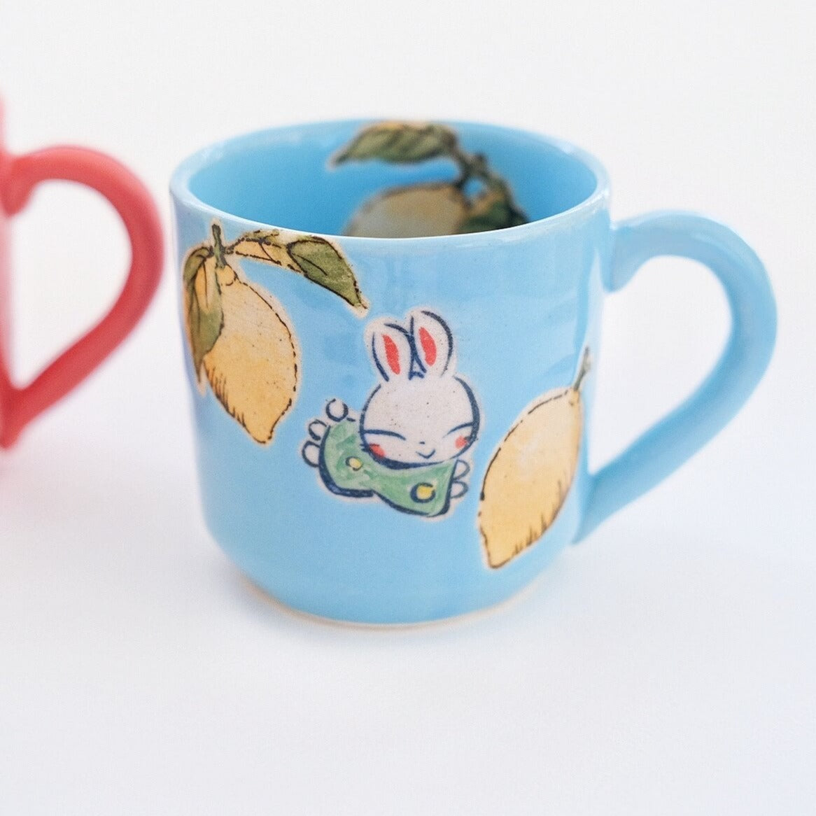 Lemon|Strawberry Rabbit Mug