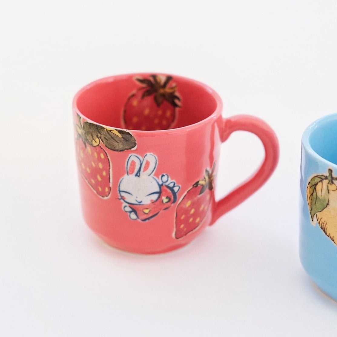 Lemon|Strawberry Rabbit Mug