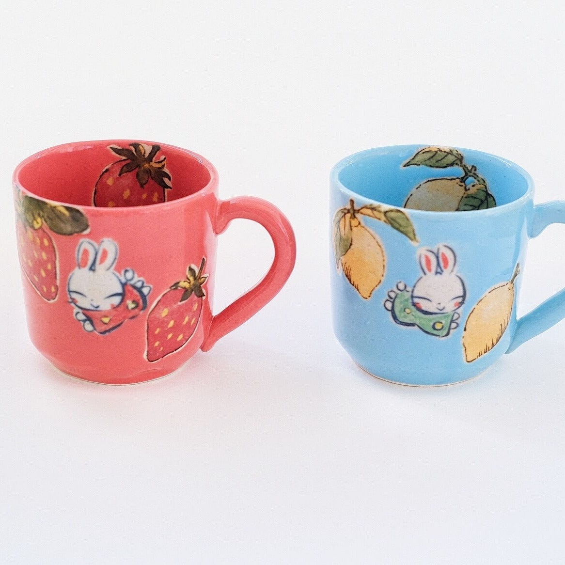 Lemon|Strawberry Rabbit Mug