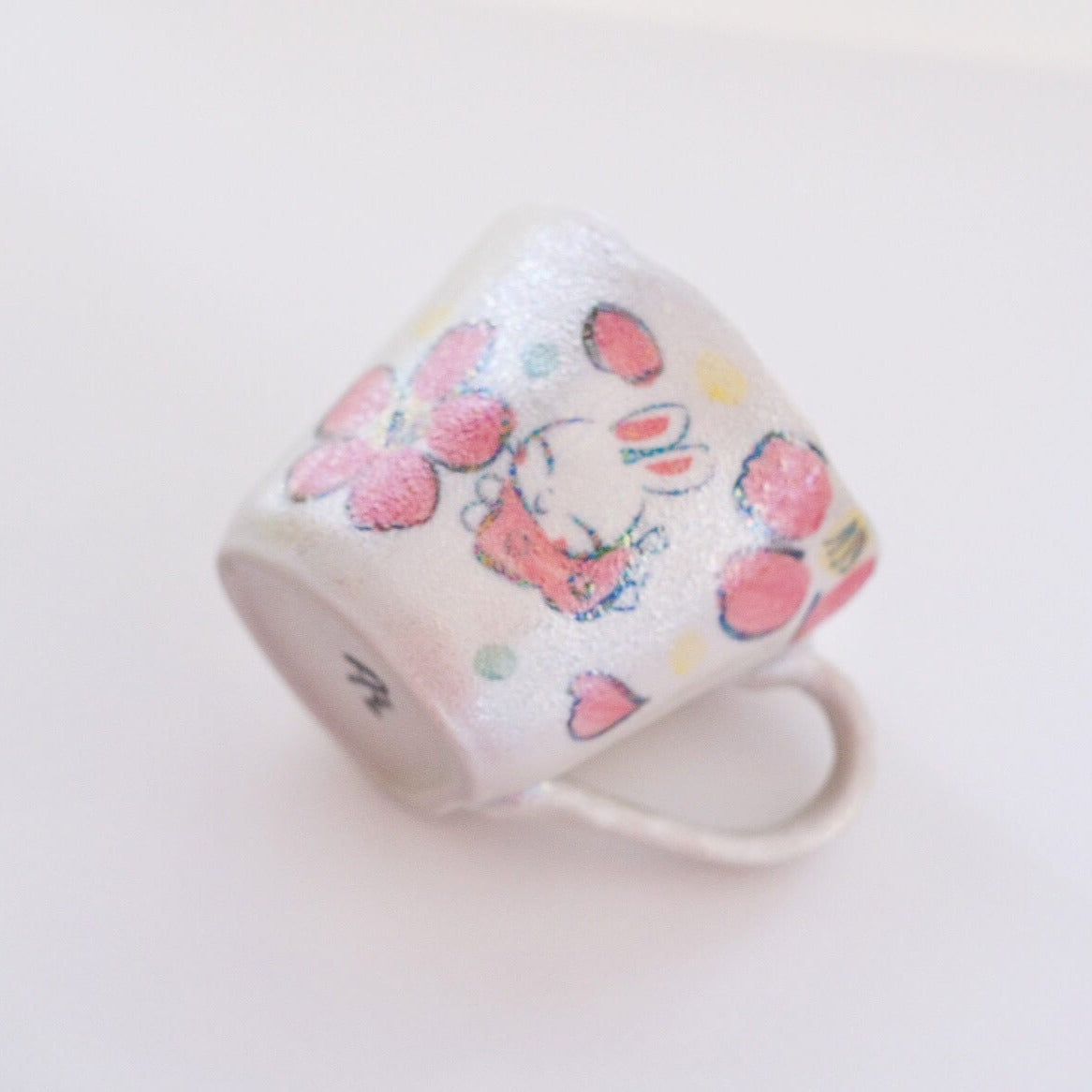 Pearl Rabbit Mug Set